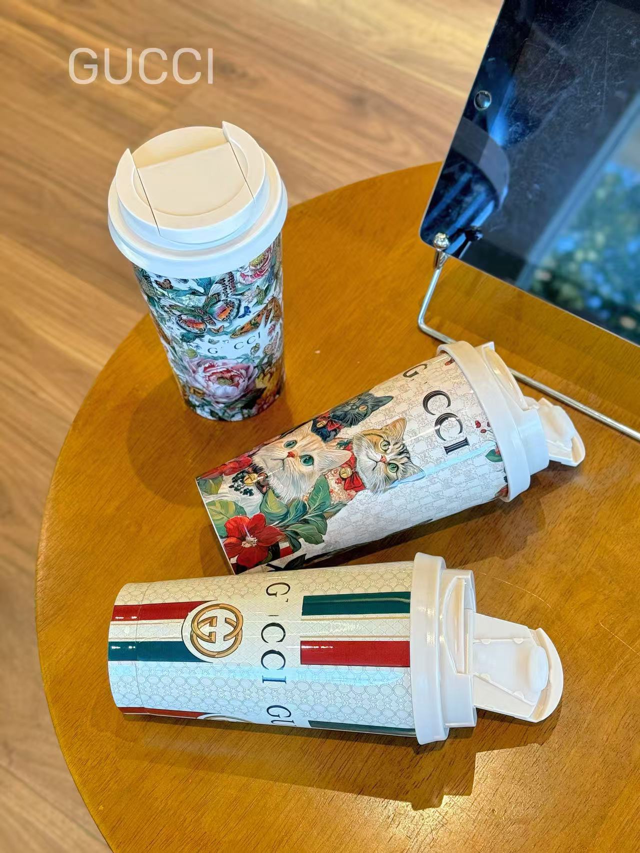 GC家三花貓系列隨行咖啡杯