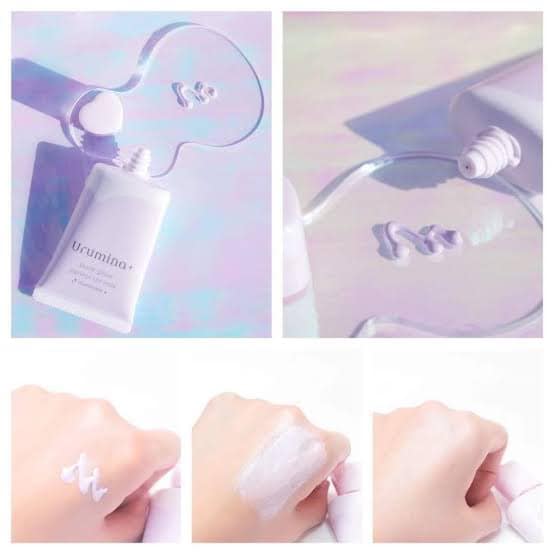 KOSE Urumina 新款薰衣草珍珠亮澤美肌潤色素顏霜