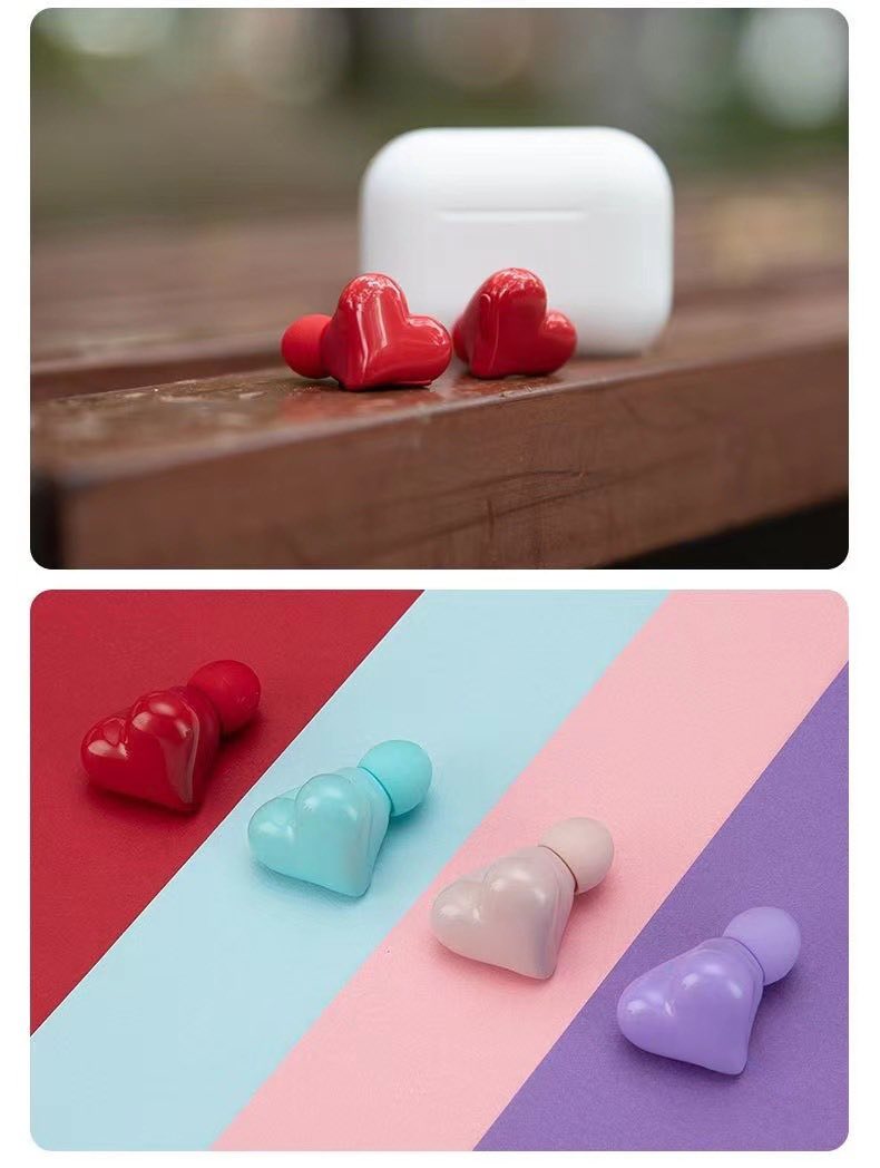 日本Heart Buds心形無線藍牙耳機