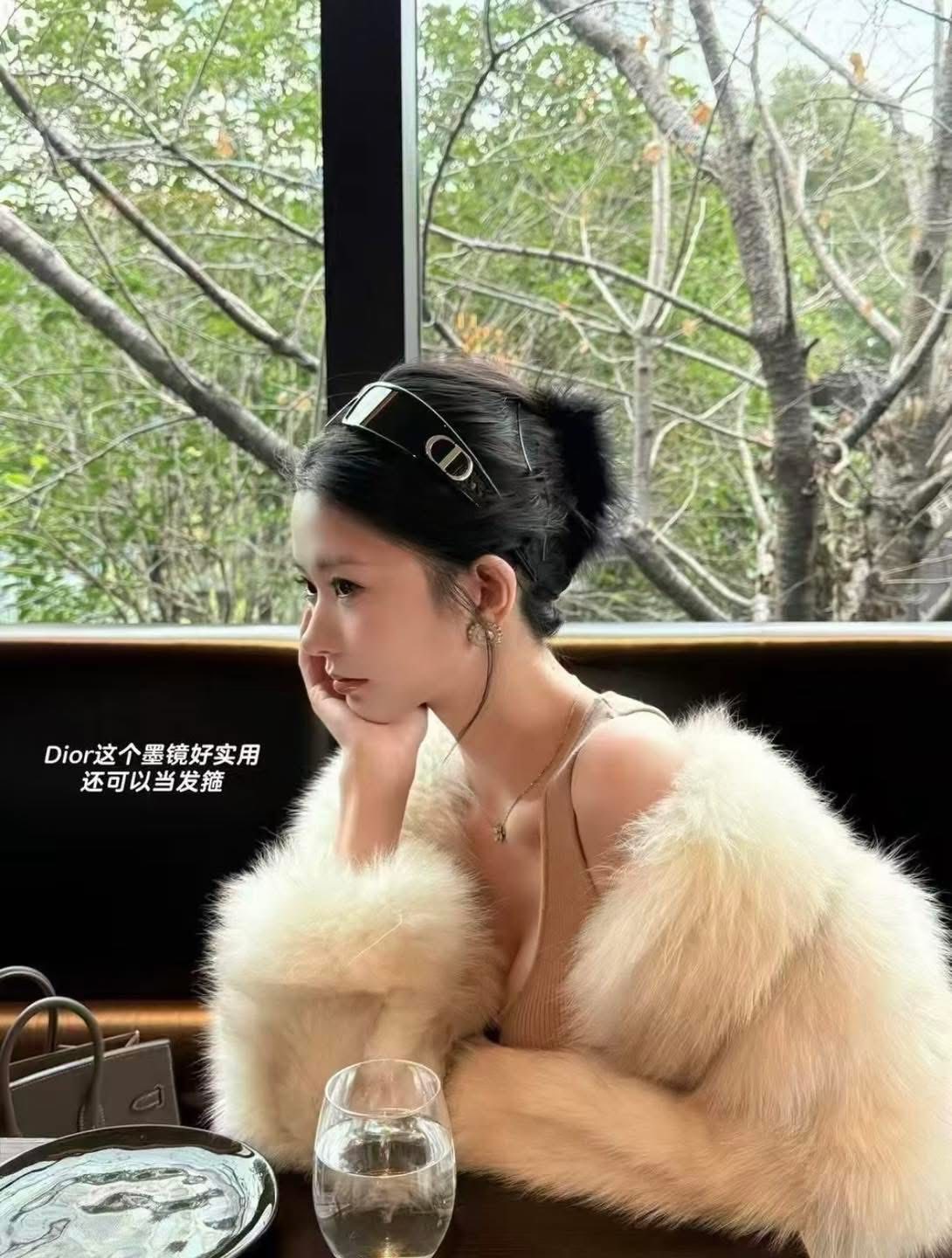 D家二合一髮箍墨鏡