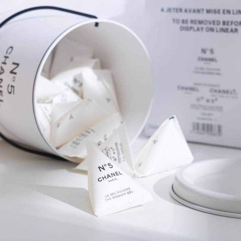 N°5 百年限定鐵桶沐浴露20*6ml