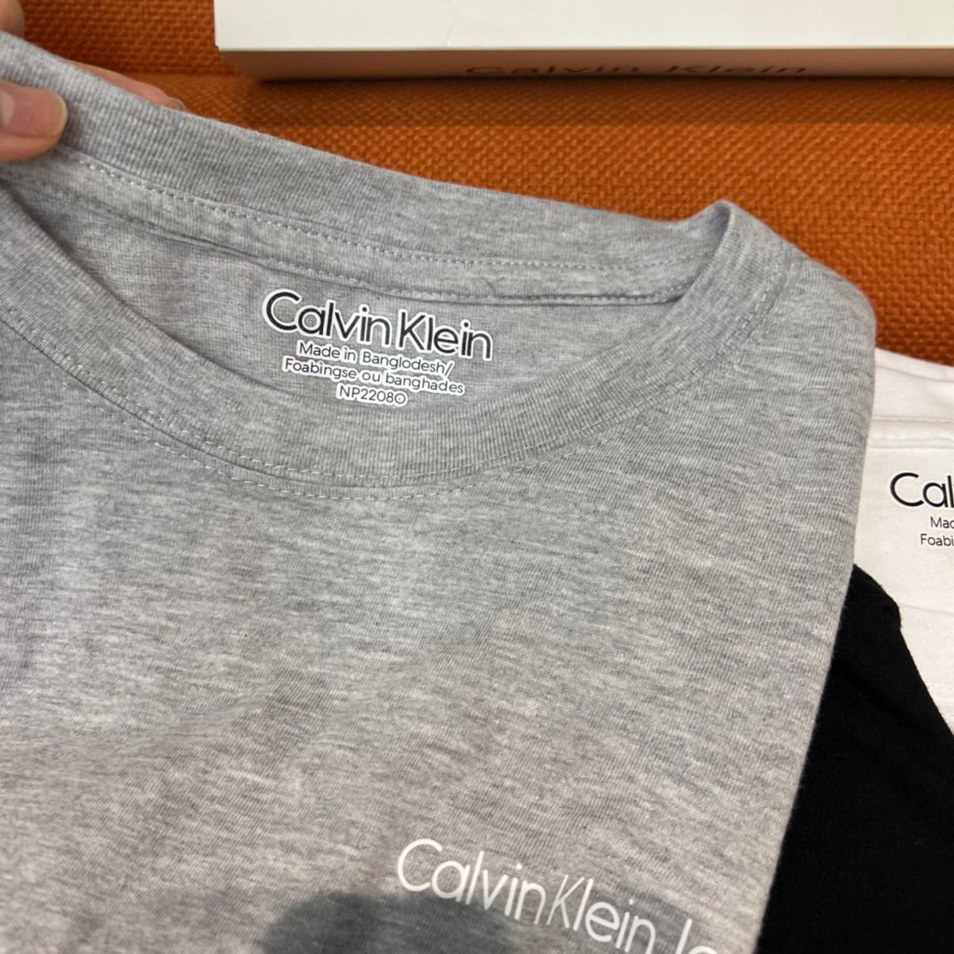 經典 Calvin Klein 男士純棉短袖三件組