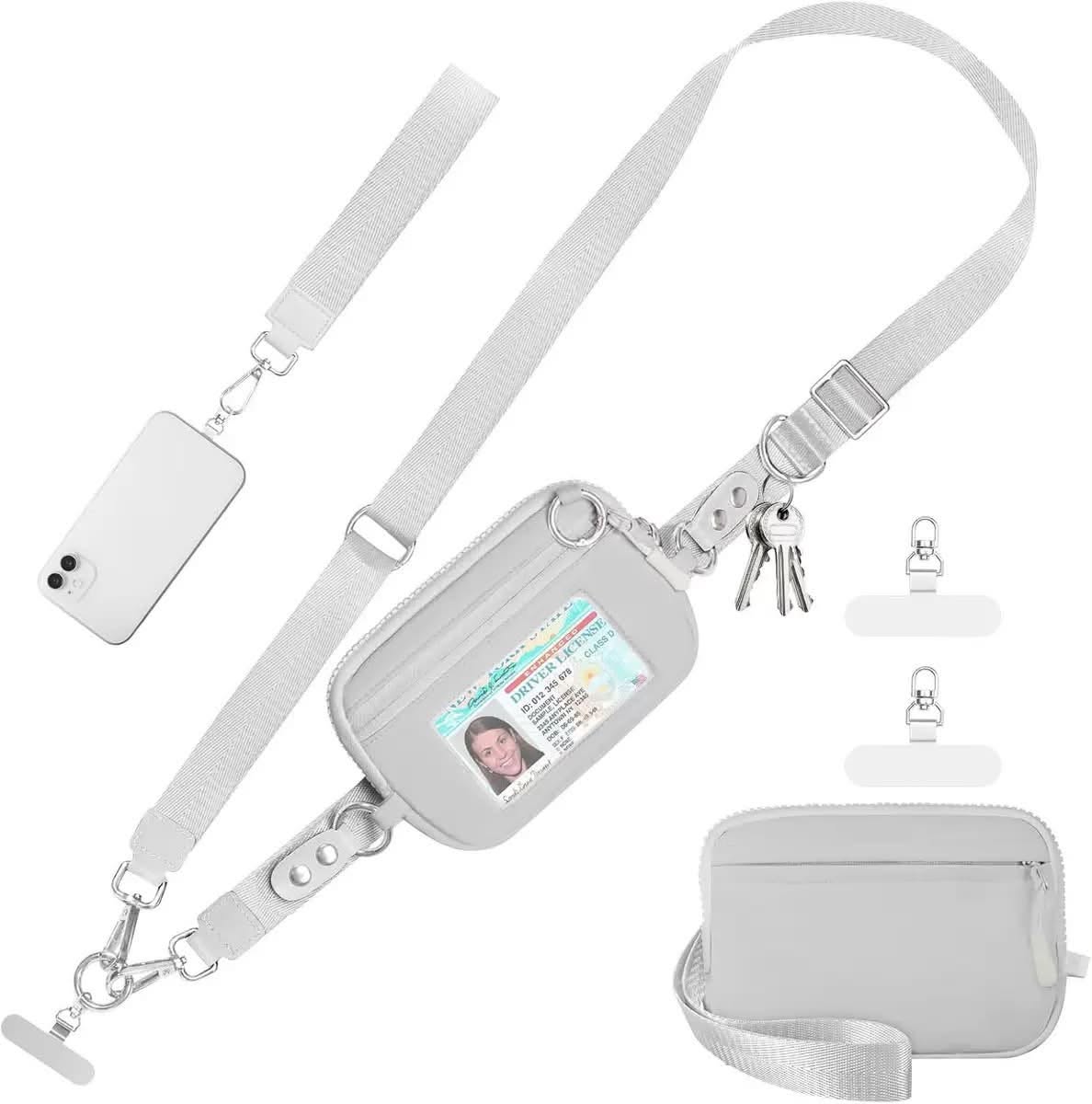 Lulu家手機證件二合一掛頸包