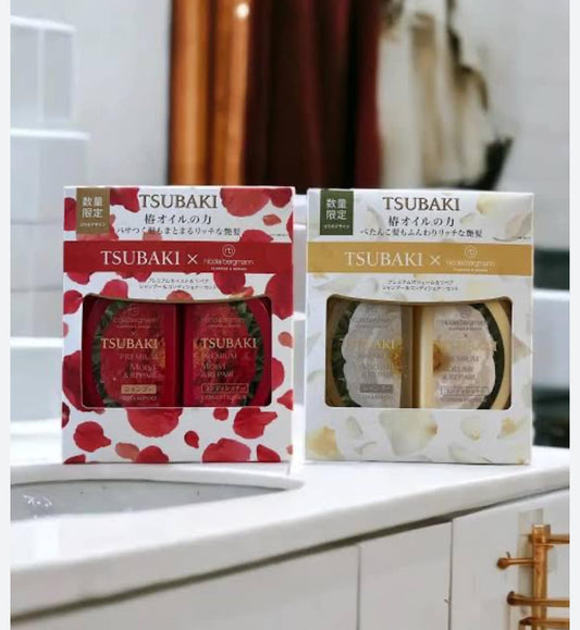 資生堂山茶花極致水潤亮澤洗護套裝