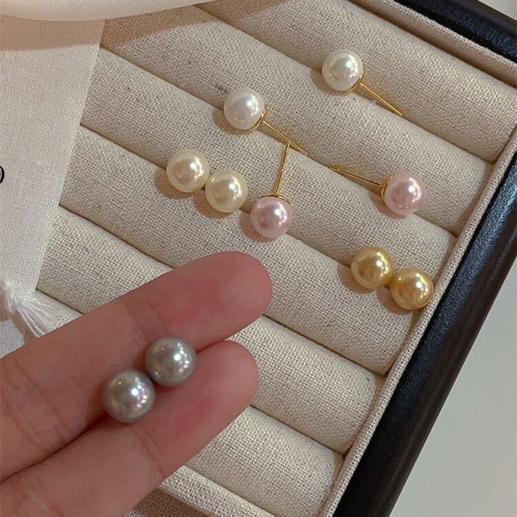 Japanese sparkling pearl a week gift box-silver needle