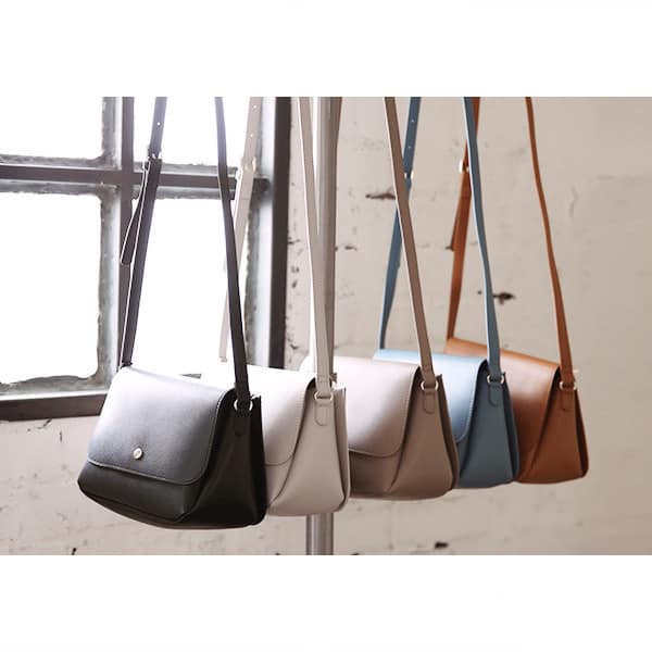 Japan Legato Largo - Lightweight PU fashion crossbody backpack (card holder included) 