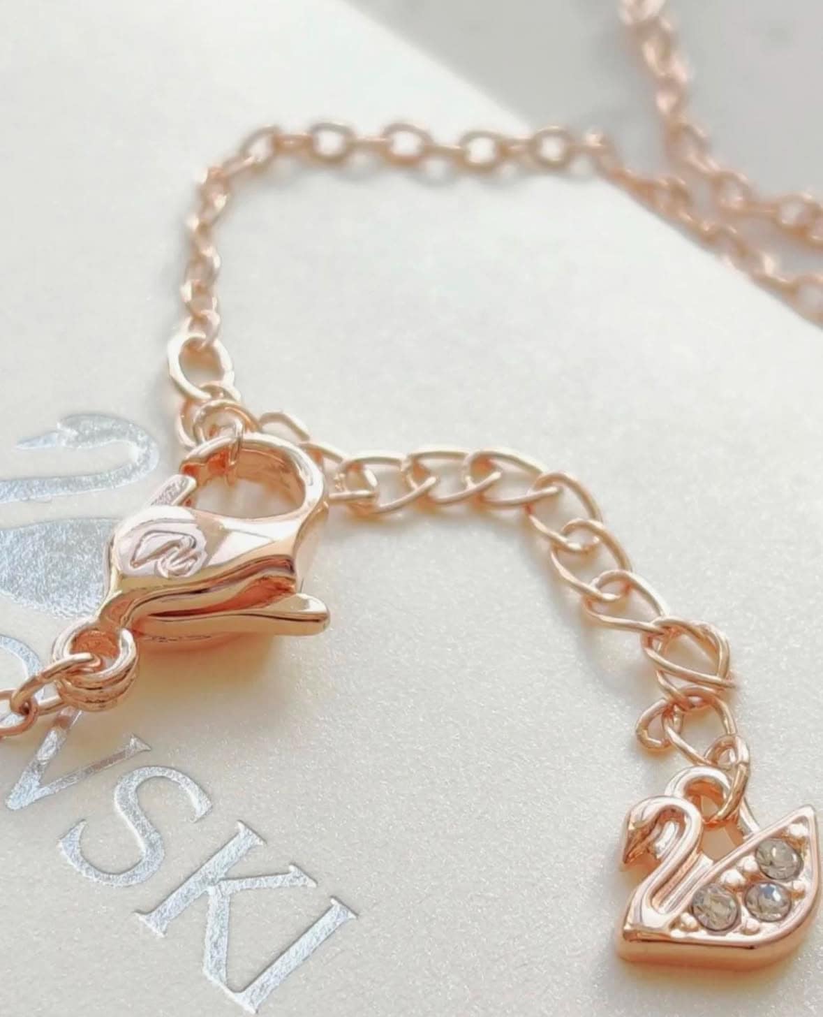 Swarovski 泰迪熊頸鏈