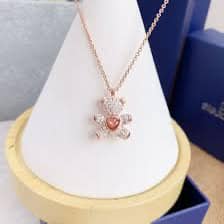 Swarovski 泰迪熊頸鏈