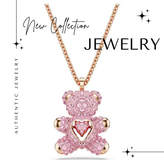 Swarovski 泰迪熊頸鏈