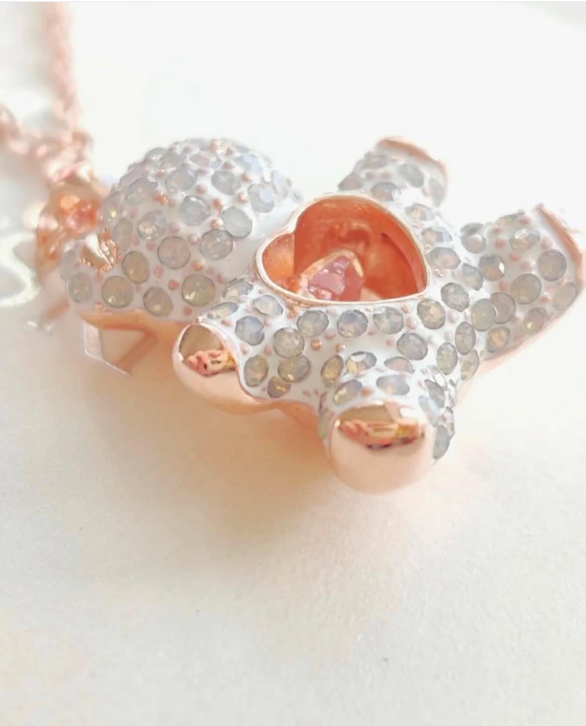 Swarovski 泰迪熊頸鏈