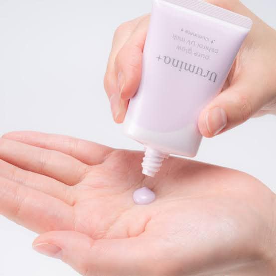 KOSE Urumina 新款薰衣草珍珠亮澤美肌潤色素顏霜