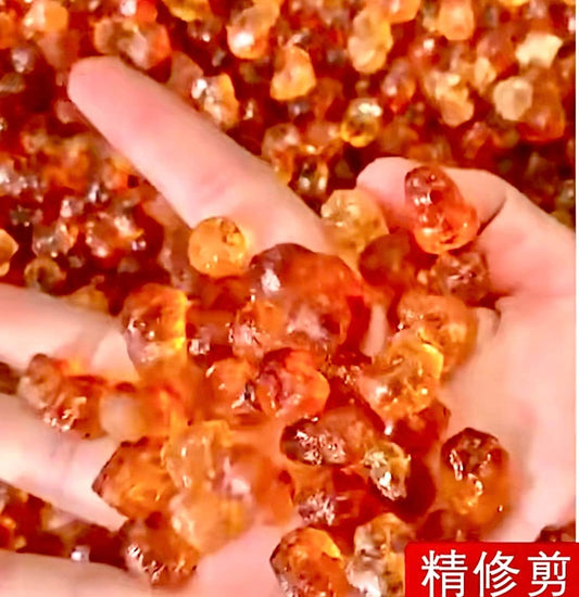 無雜質純淨大顆桃膠 500g