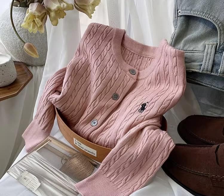 百搭溫暖羊毛針織開衫