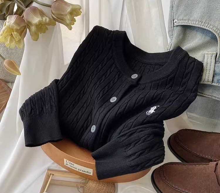 百搭溫暖羊毛針織開衫