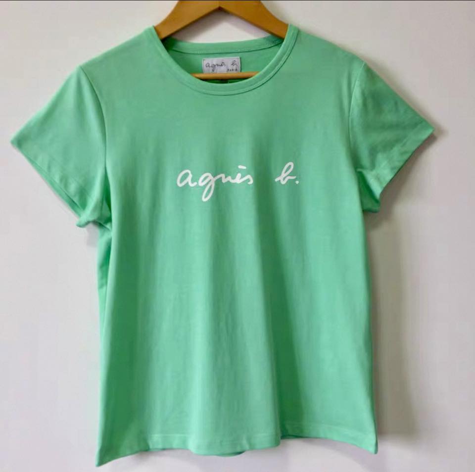 Agnes b.經典 Logo T 恤