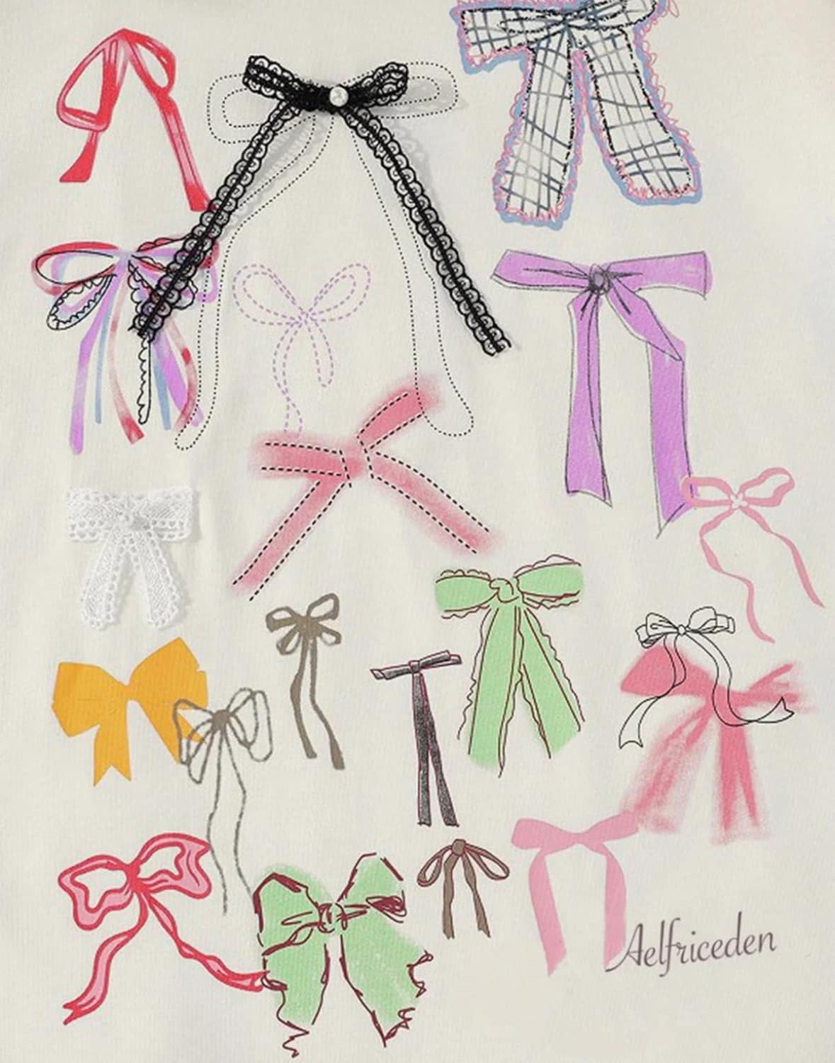 美國Aelfric Eden 正版蝴蝶結連帽加絨衛衣