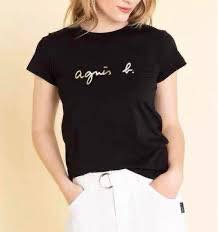 Agnes b.經典 Logo T 恤