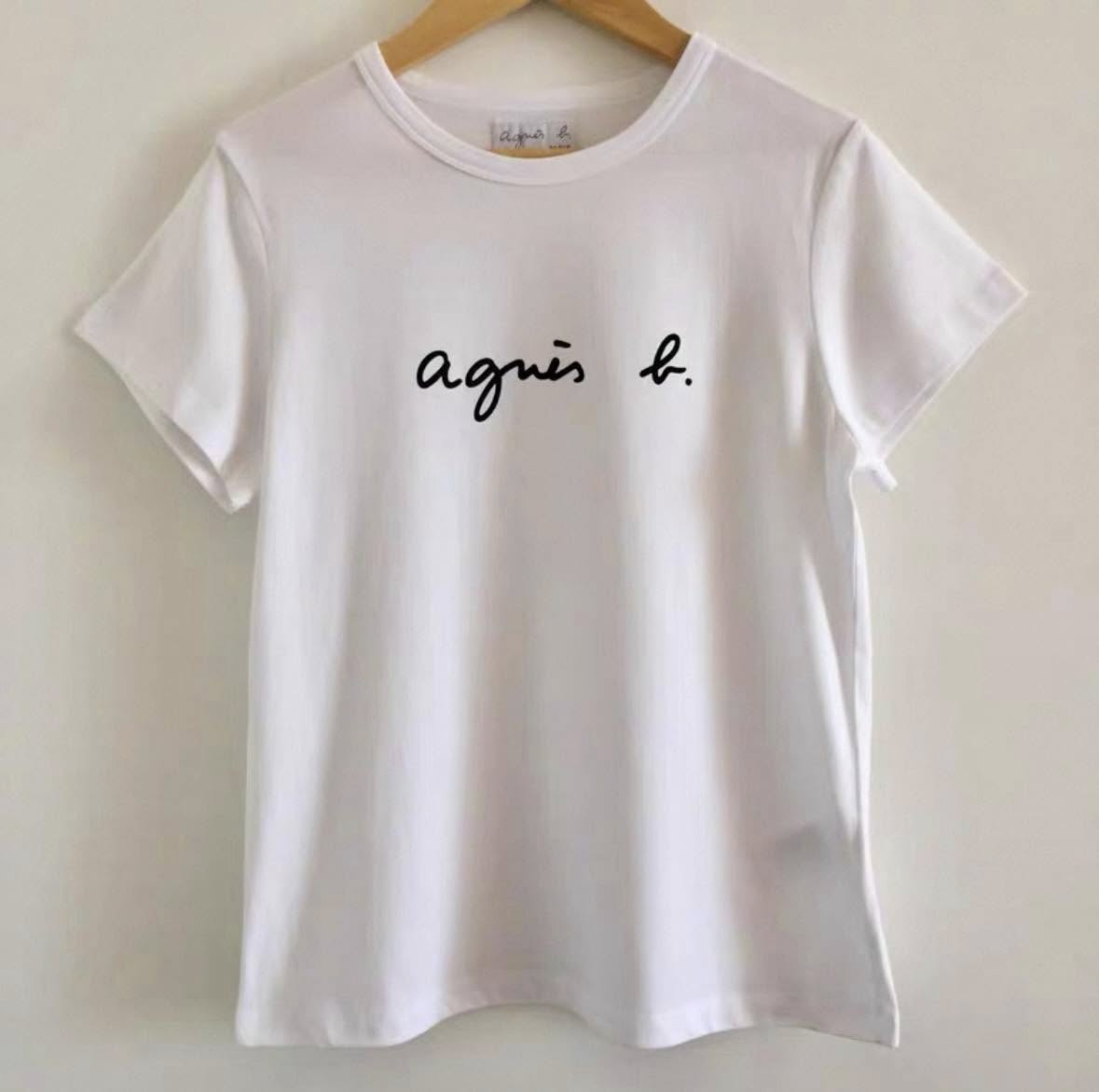 Agnes b.經典 Logo T 恤
