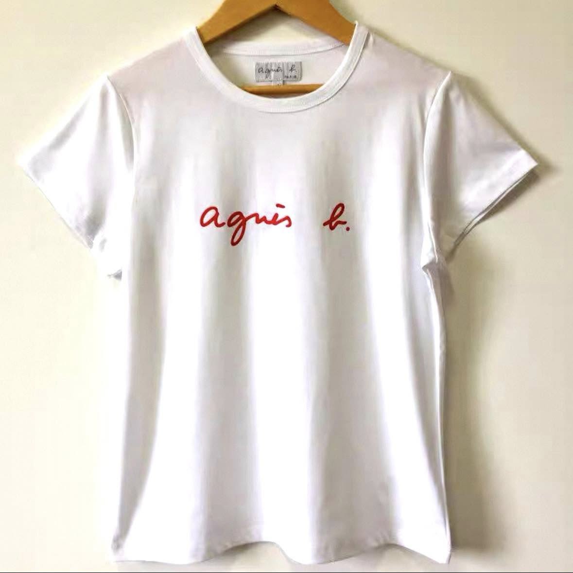 Agnes b.經典 Logo T 恤