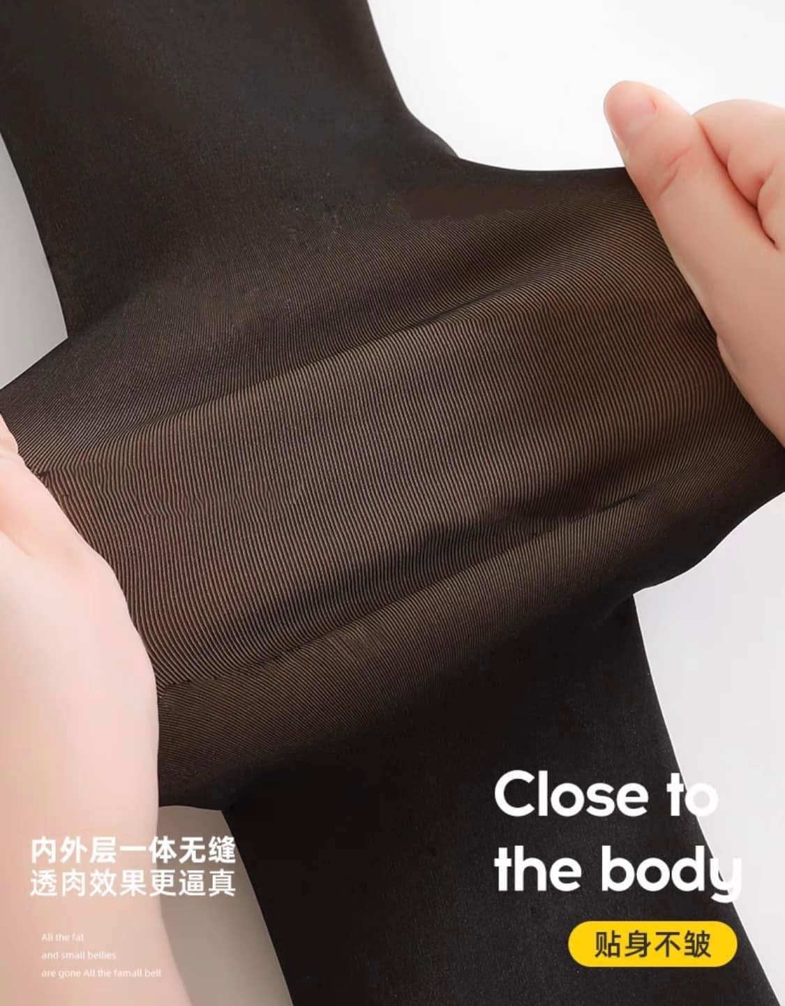 光腿神器內刷毛保暖內搭踩腳褲