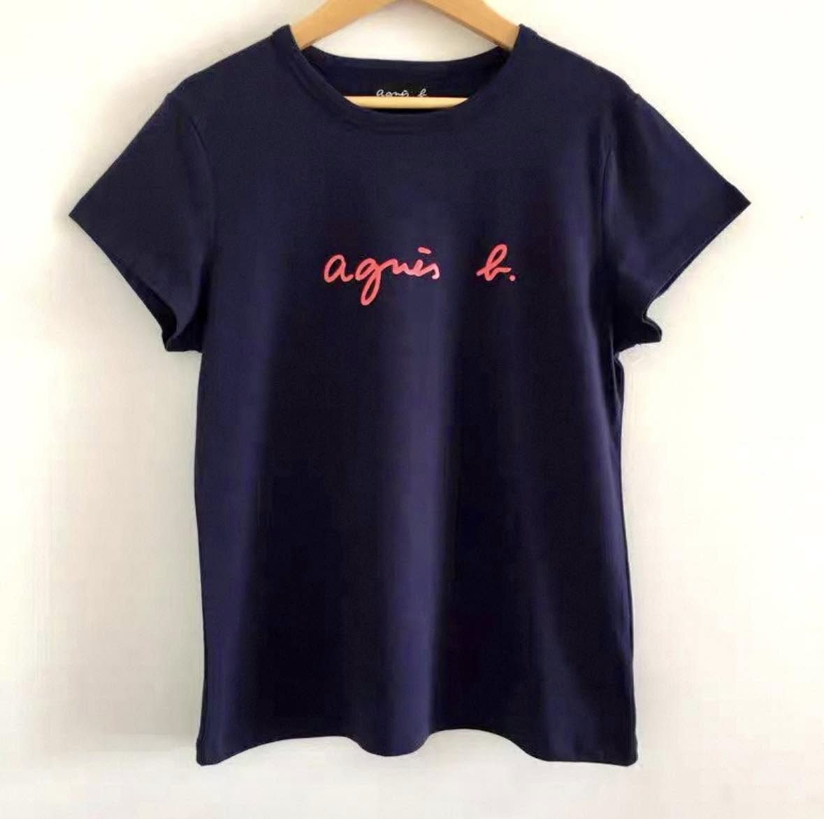 Agnes b.經典 Logo T 恤