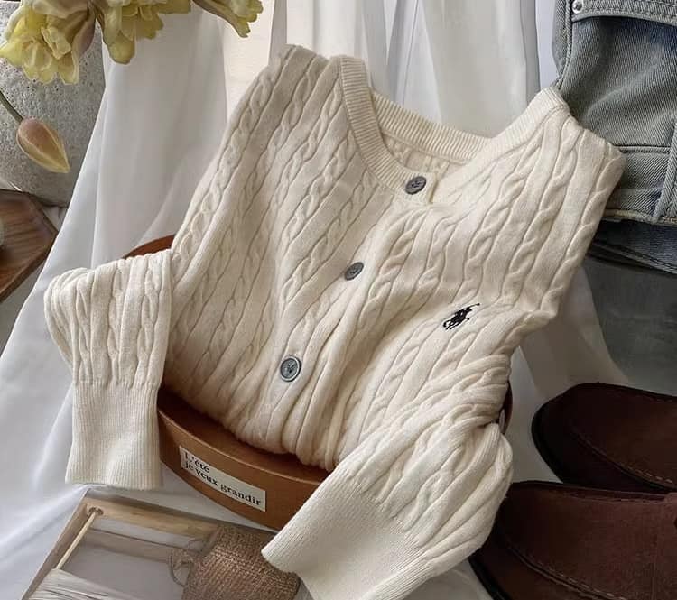 百搭溫暖羊毛針織開衫