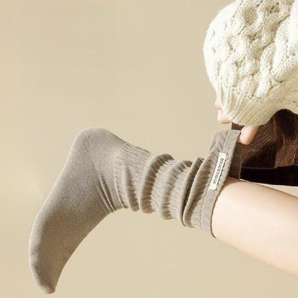 中筒堆堆襪6雙組