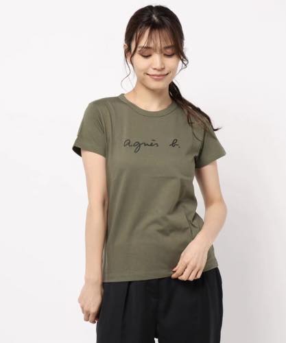 Agnes b.經典 Logo T 恤