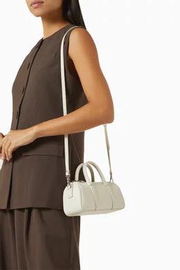 Longchamp頭層牛皮超纖Long Day包