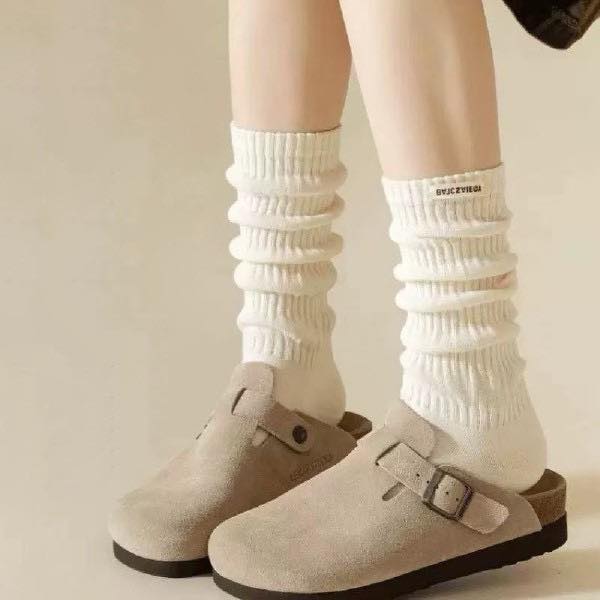 中筒堆堆襪6雙組