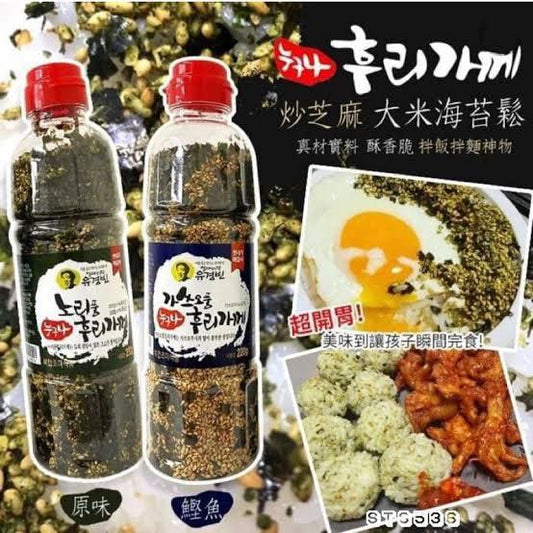 韓國南大門超人氣美食！香脆海苔濃郁芝麻罐