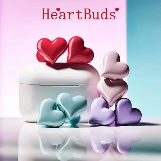日本Heart Buds心形無線藍牙耳機