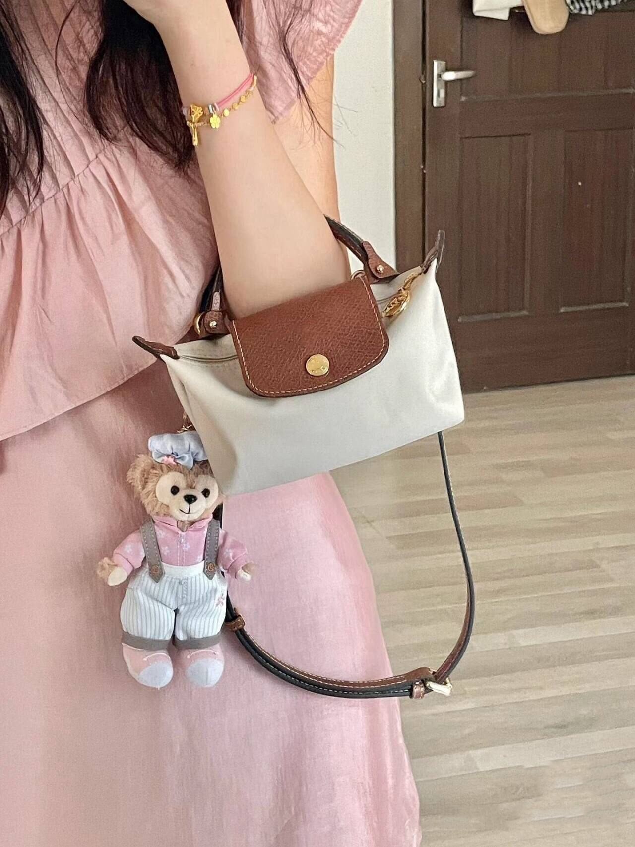 Longchamp｜迷你餃子兩用包（含肩帶)