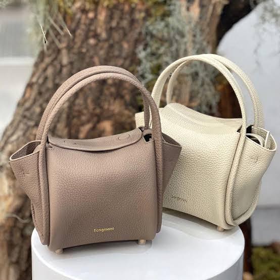 Songmont真皮（元寶包）菜籃子包