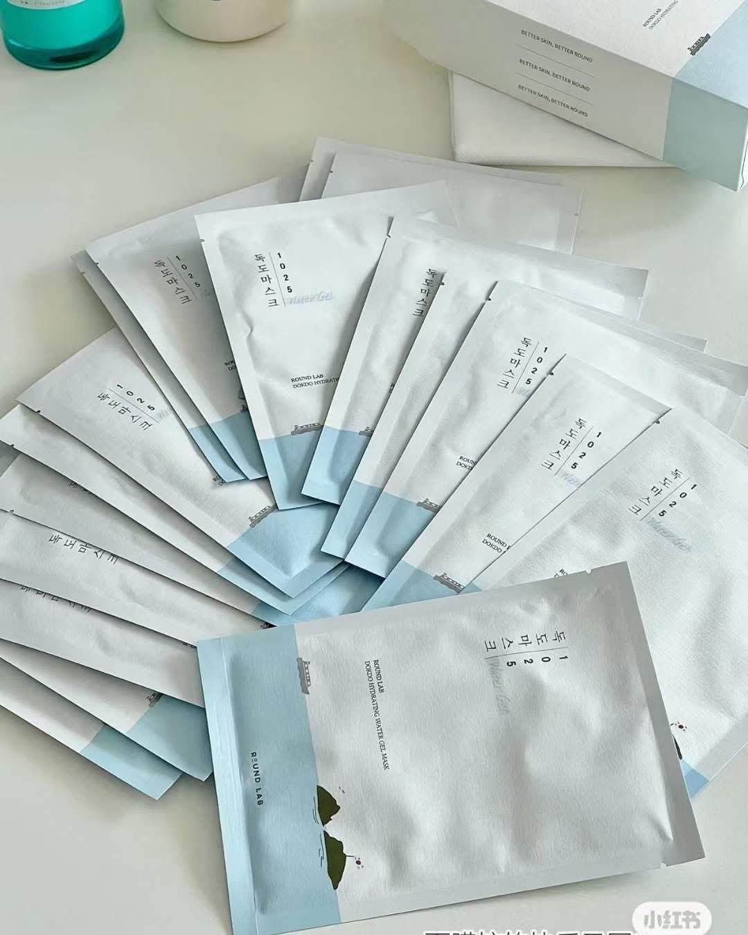韓國 Round Lab 獨島1025補水面膜 18片
