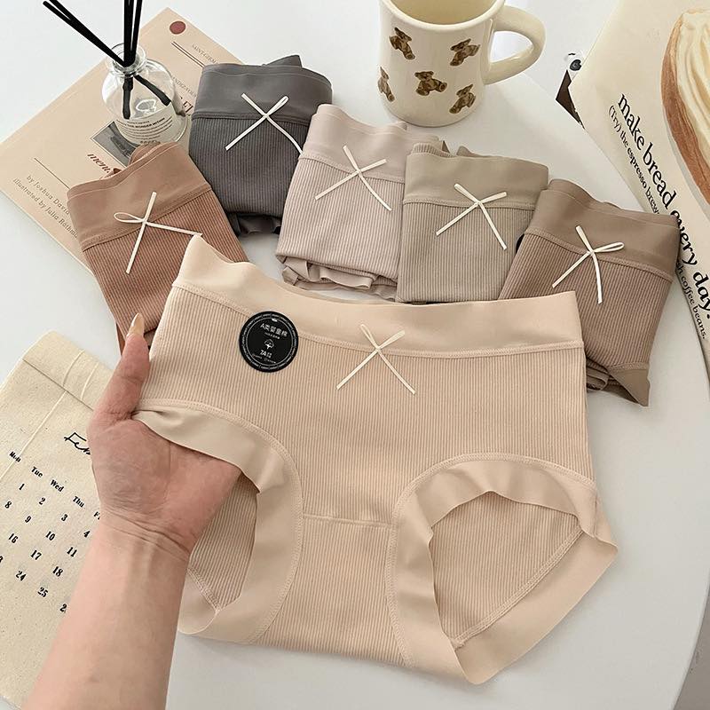 大地色系磨毛棉內褲