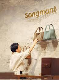 Songmont 真皮菜籃子水桶包