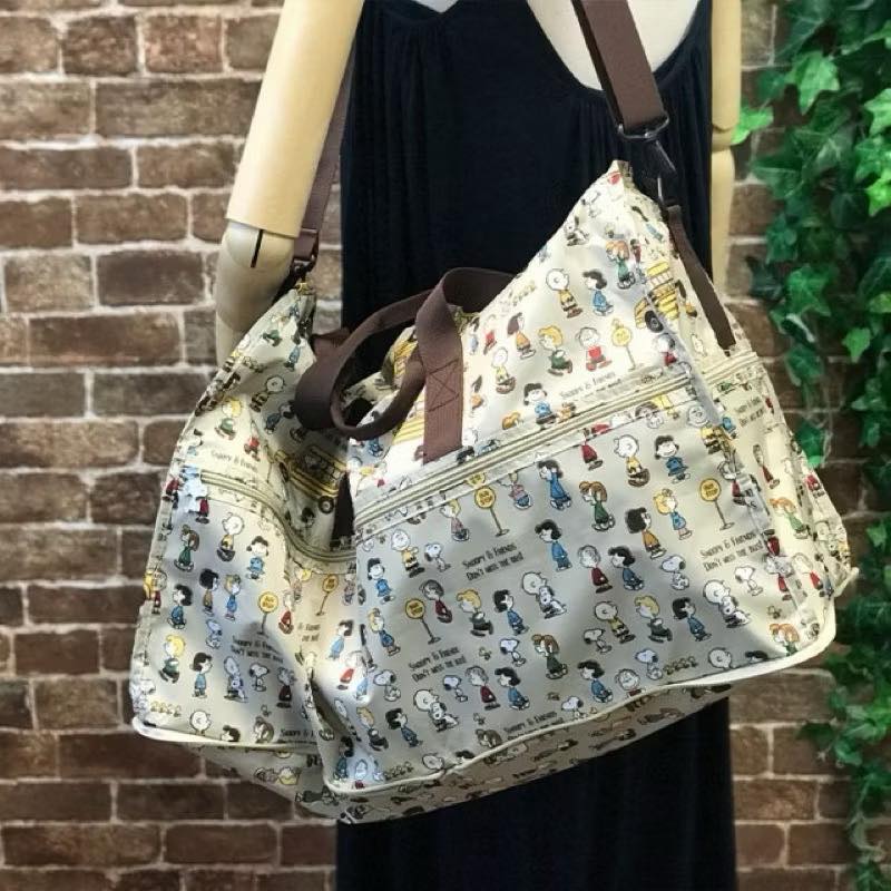 日本人氣品牌Hapitas超輕量Snoopy摺疊波士頓包