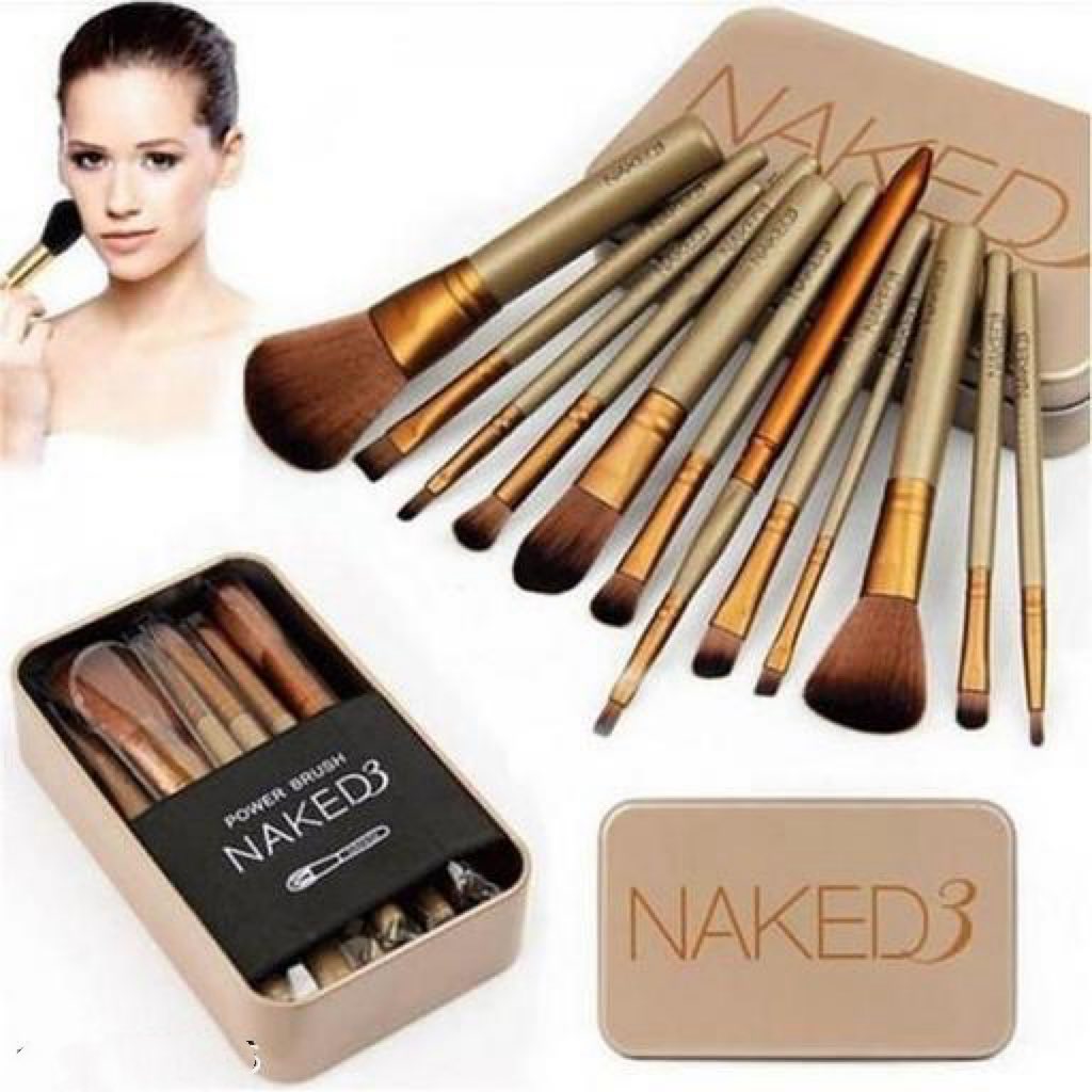 NAKED3 限量刷具套裝12支
