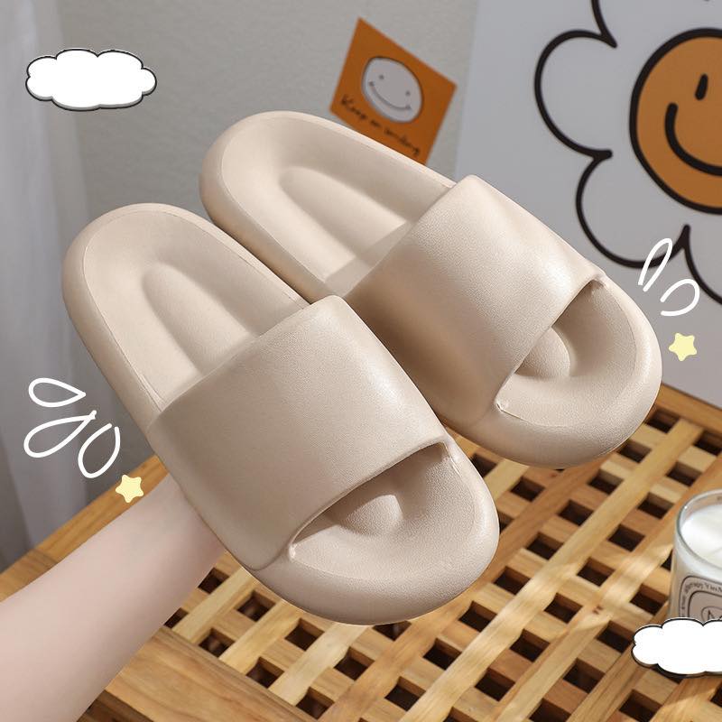 踩屎感EVA 厚底拖鞋