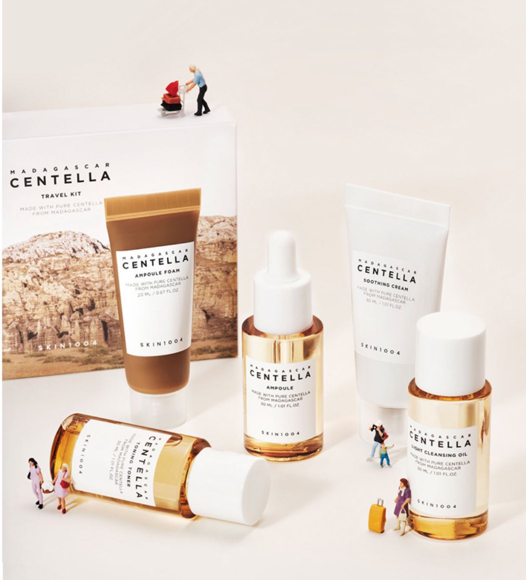 韓國爆紅 SKIN1004 積雪草舒緩修護5件組