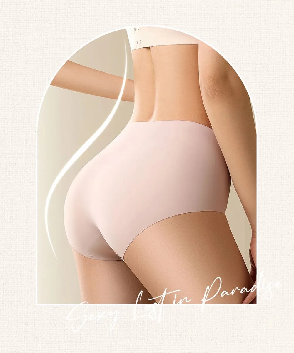 冰絲天鵝無痕中腰內褲 六色一組