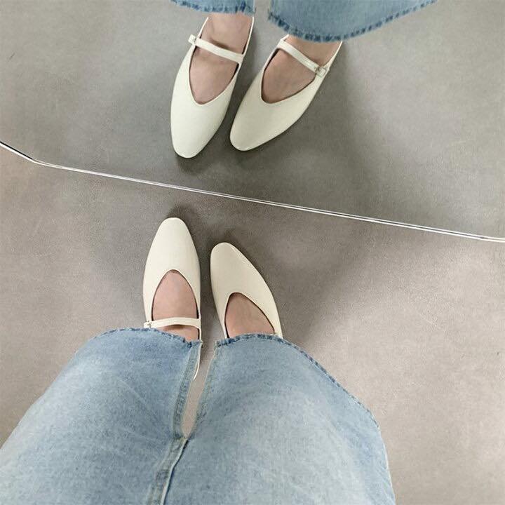 日本平底瑪麗珍鞋