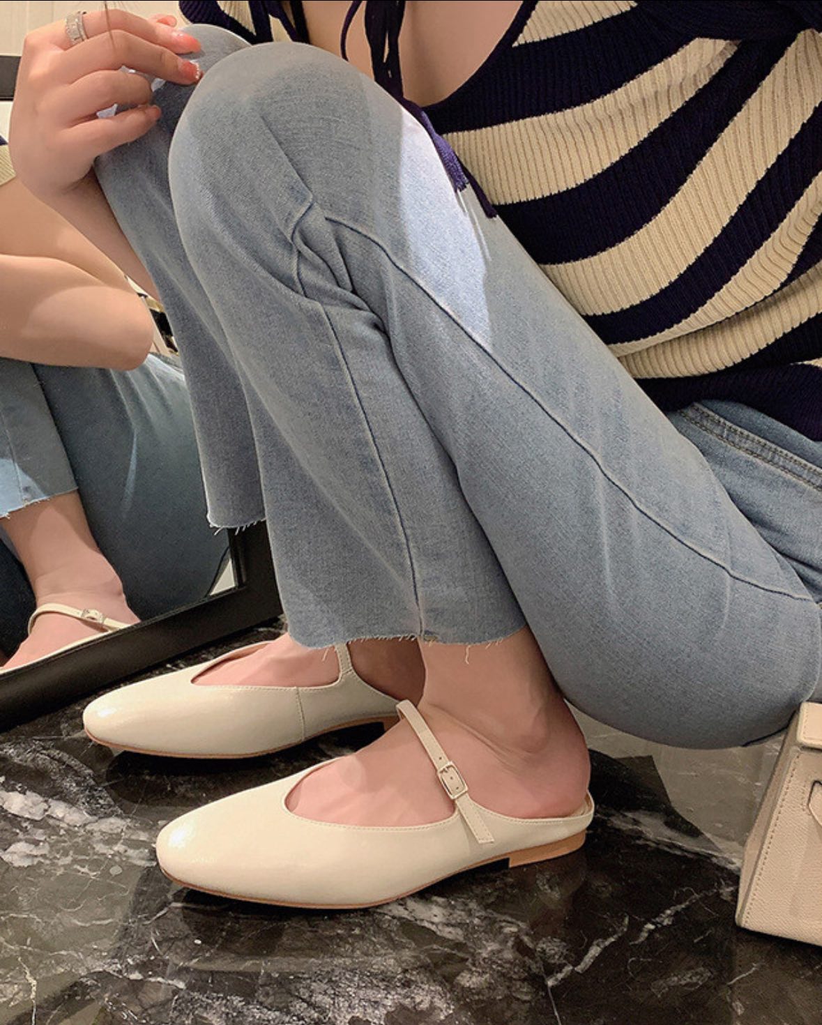 日本平底瑪麗珍鞋