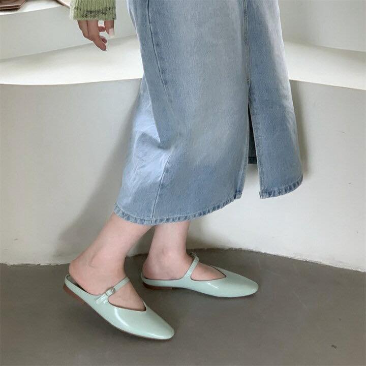 日本平底瑪麗珍鞋