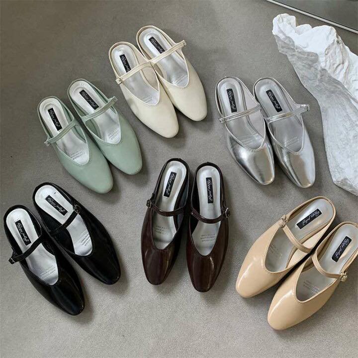 日本平底瑪麗珍鞋