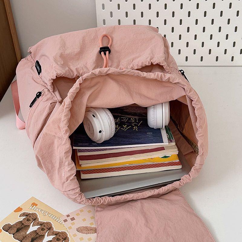 Lulu韓風雙肩水桶包