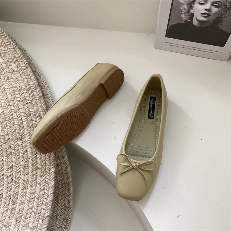 𝙎𝙪𝙥𝙚𝙧 𝙎𝙤𝙛𝙩日本2025超柔軟仿皮蝴蝶結單鞋
