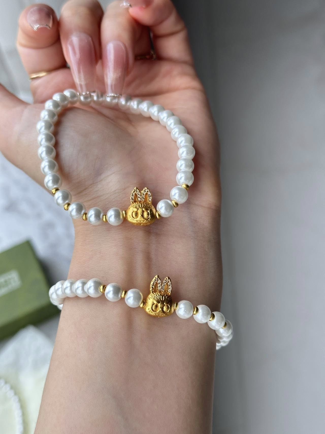 拉布家天然珍珠手串