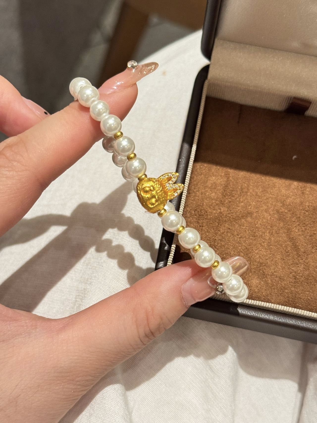 拉布家天然珍珠手串
